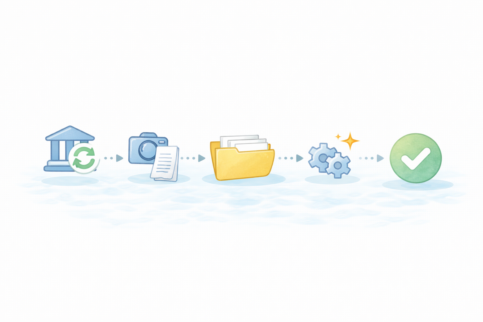 会計ソフトで経費入力を最短化（テキストなし図解）