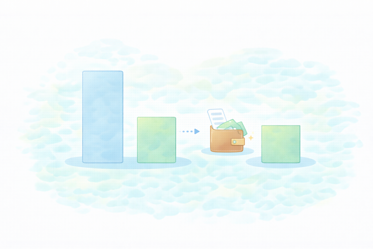 収入と所得の違い（テキストなし図解）