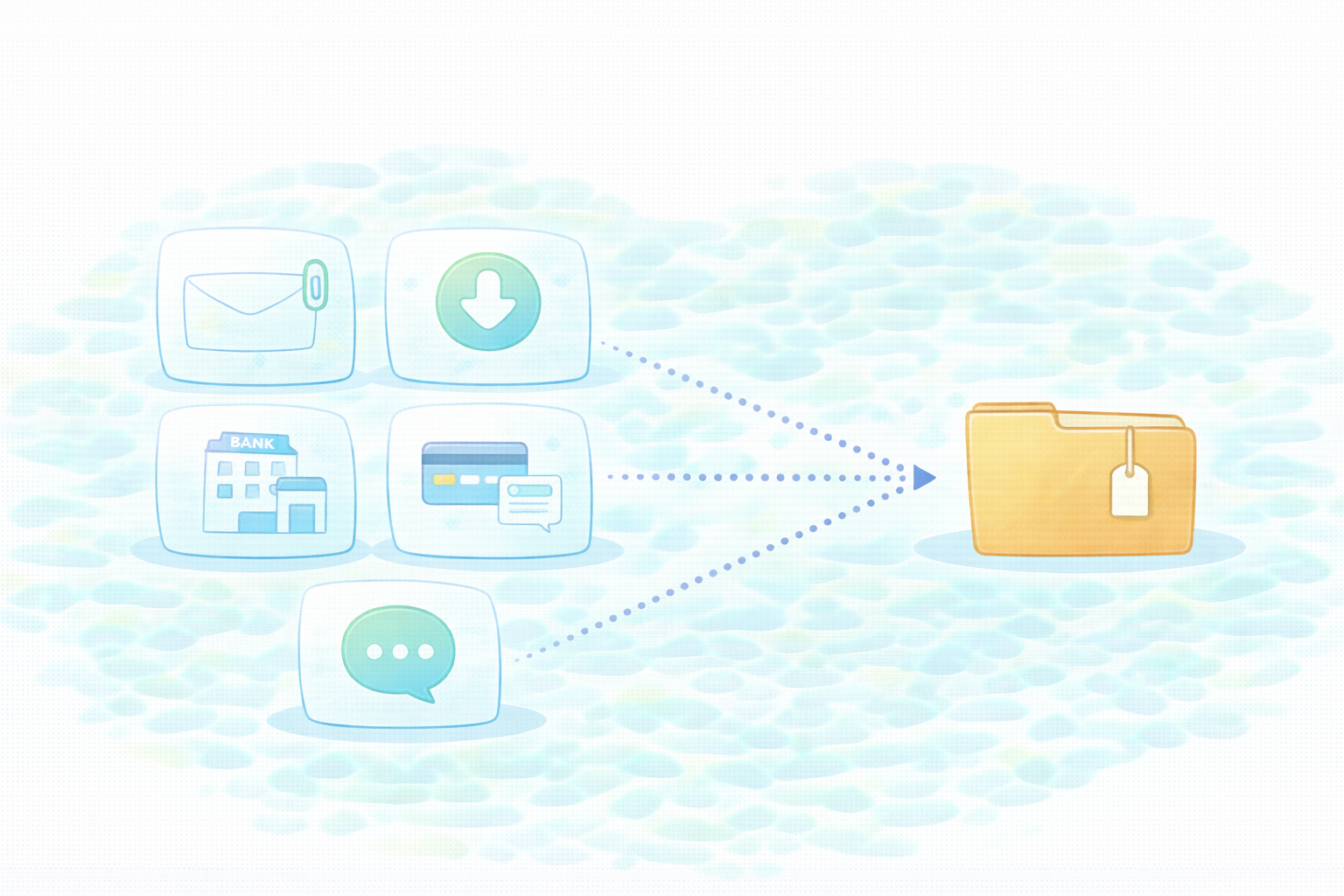 副業で該当しやすい電子取引（テキストなし図解）