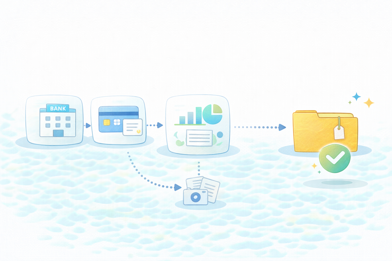 会計ソフトで直前短縮（テキストなし図解）