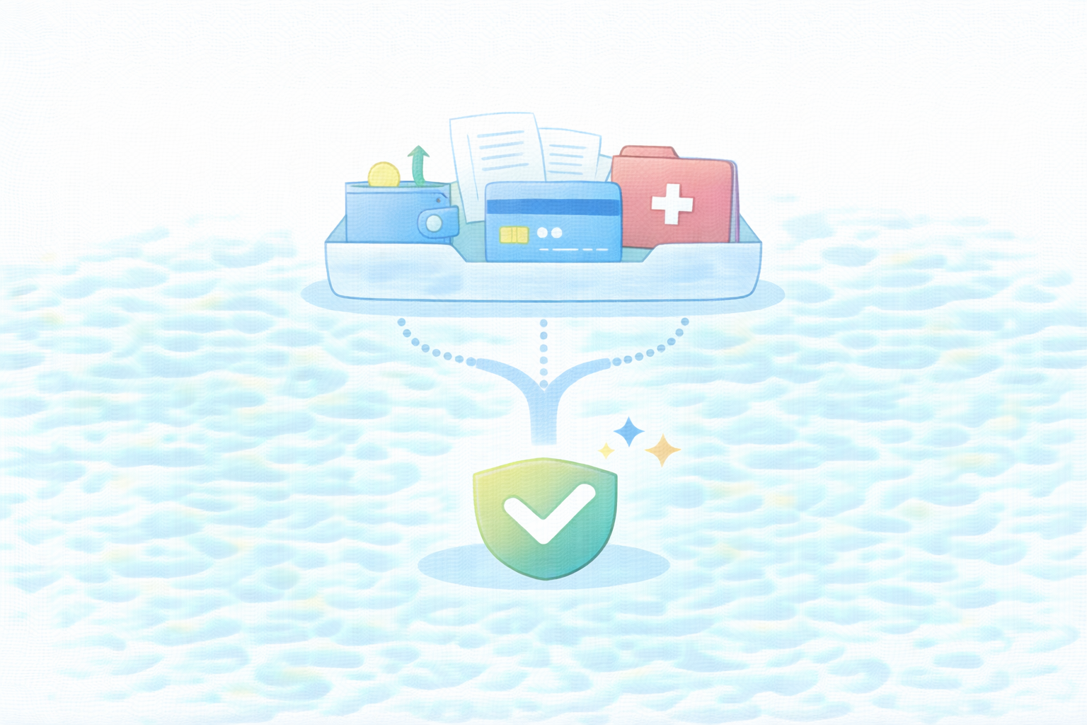 最小準備チェック（テキストなし図解）