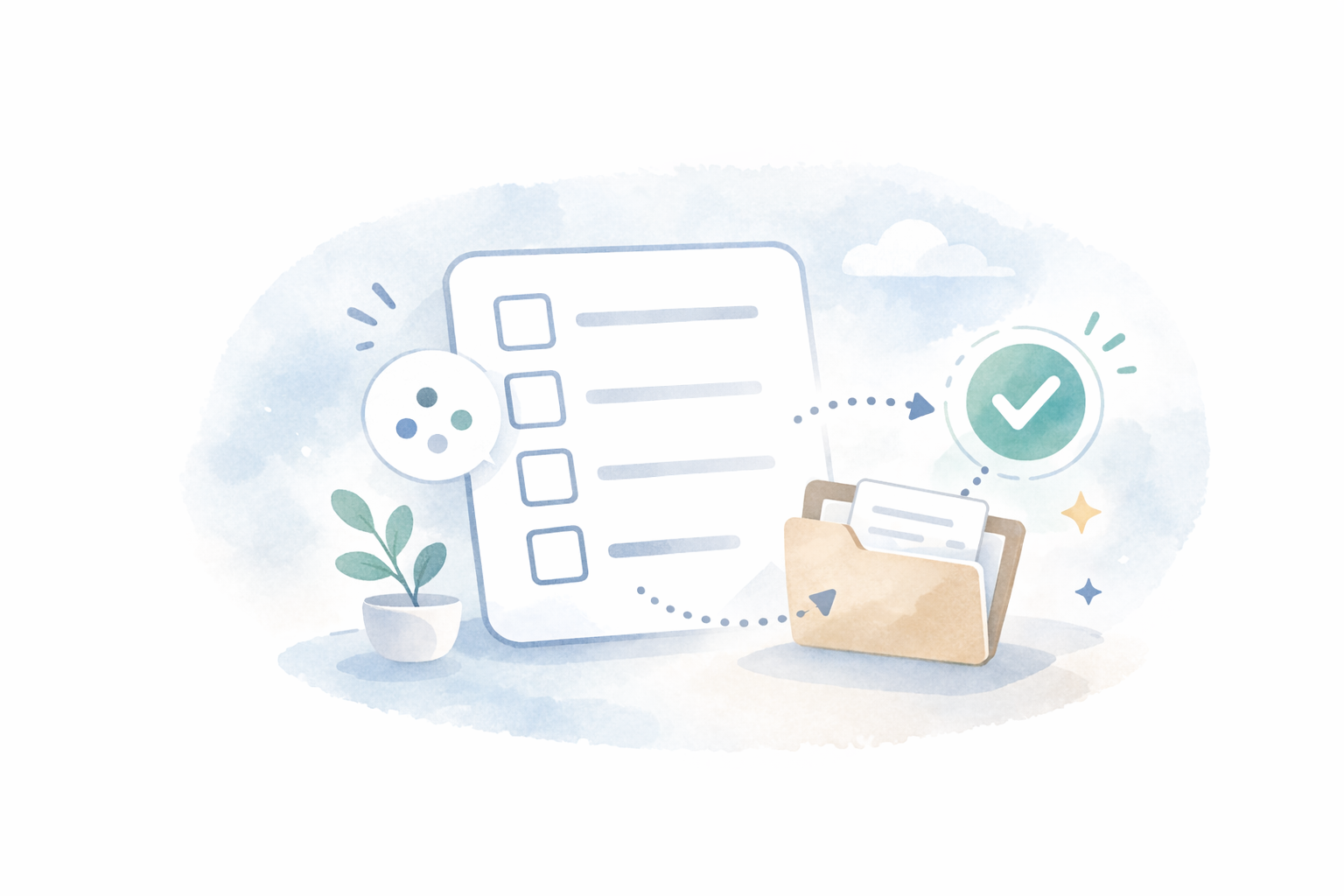 会計ソフト不要の条件（テキストなし図解）