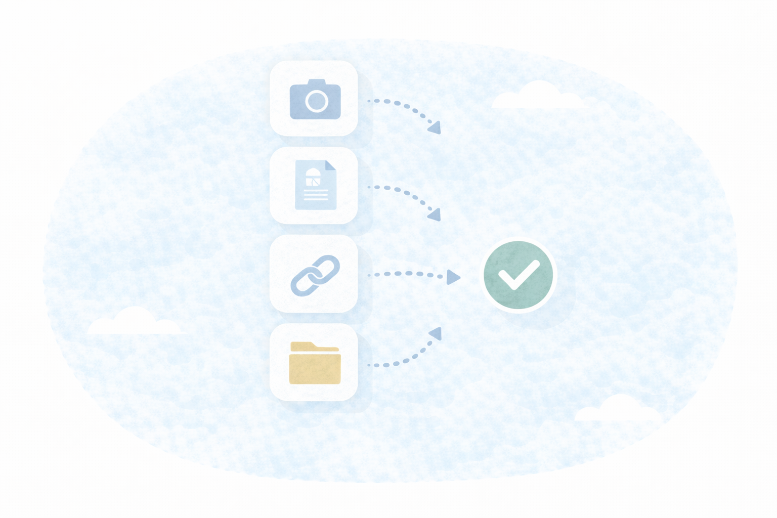 撮影を月1で回す（テキストなし図解）