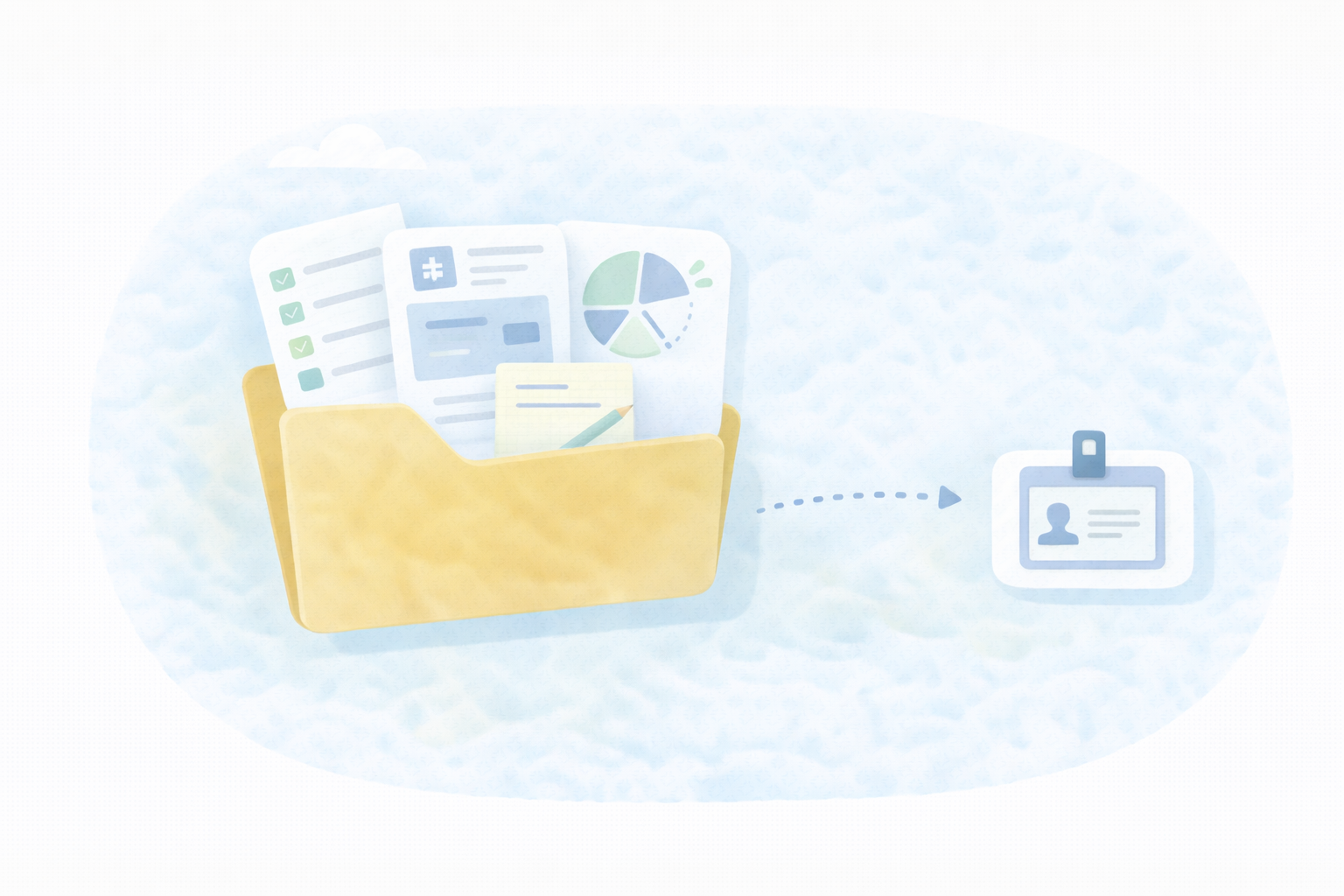 税理士に渡す最短資料（テキストなし図解）