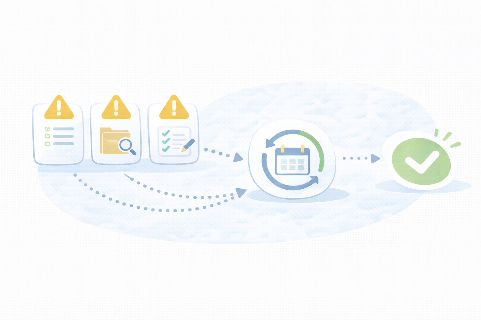 増える作業ポイント（テキストなし図解）