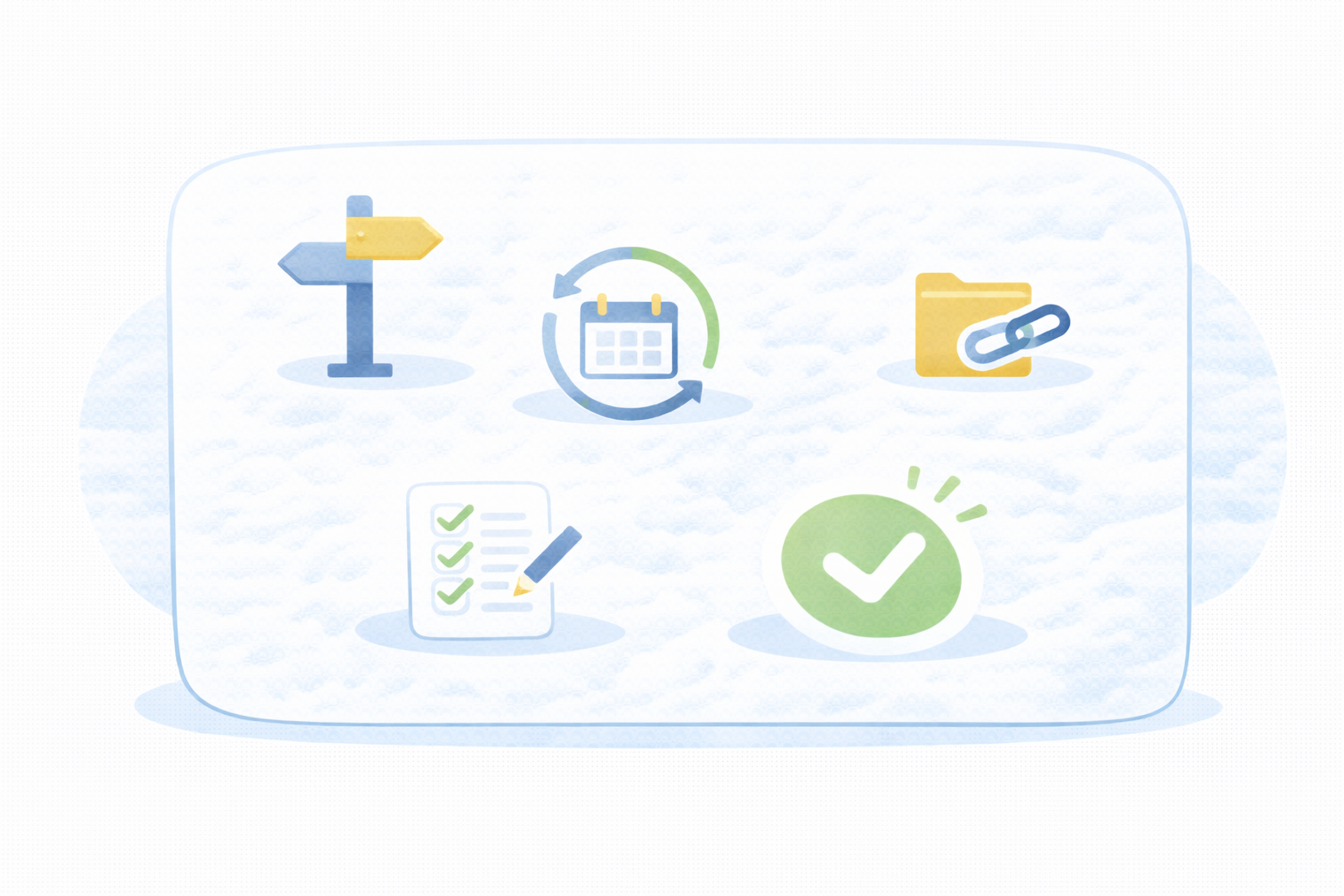 まとめ（テキストなし図解）