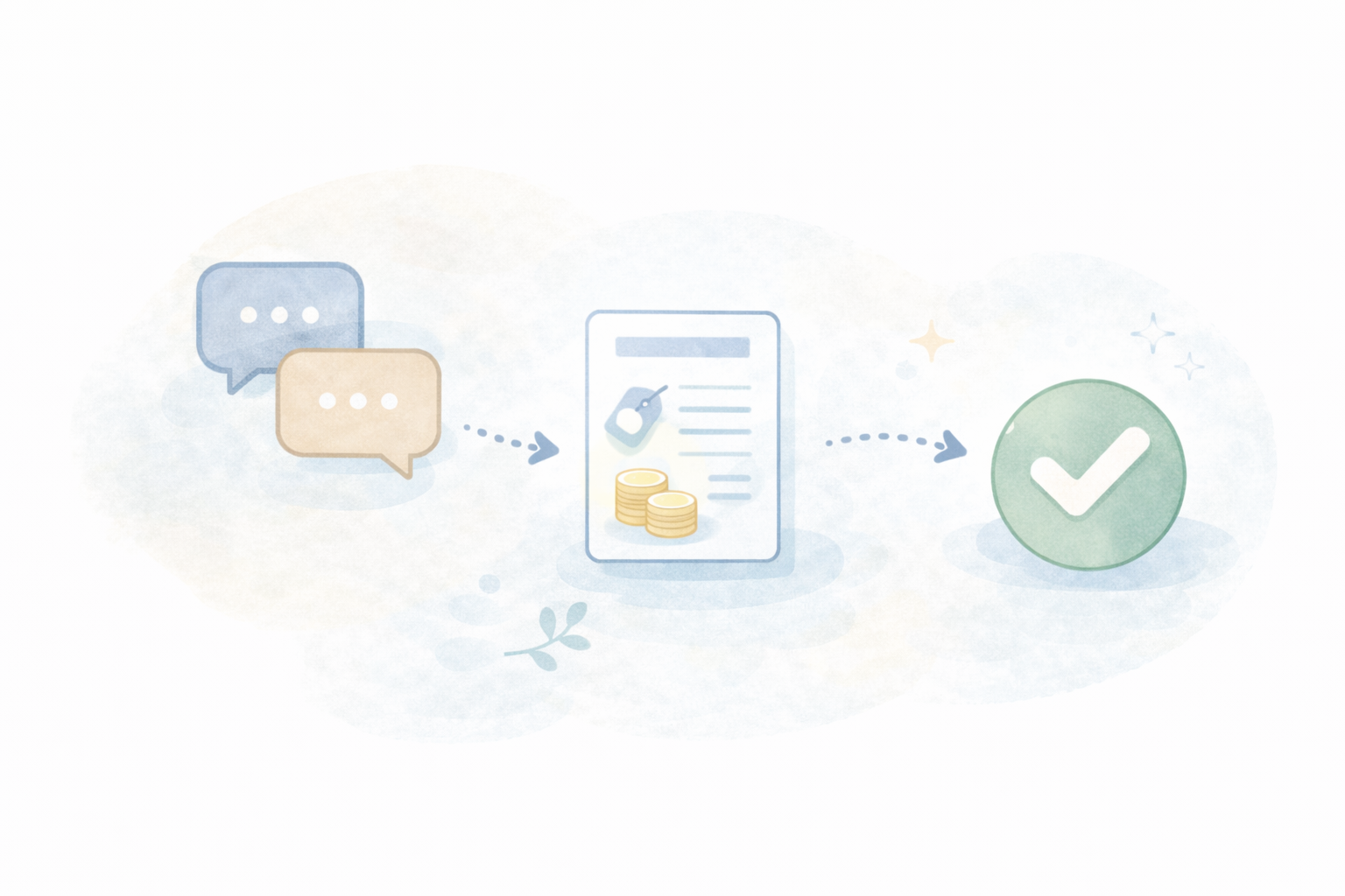 修正依頼を減らすコツ（テキストなし図解）