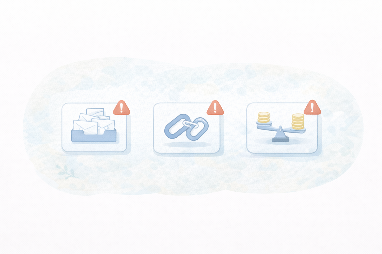 乗り換えの落とし穴（テキストなし図解）