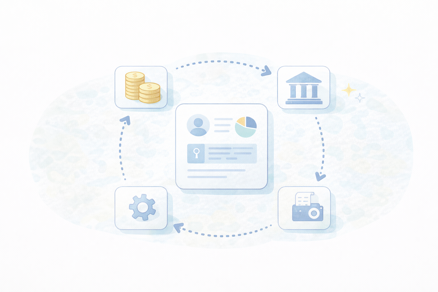 新ソフト初期設定（テキストなし図解）