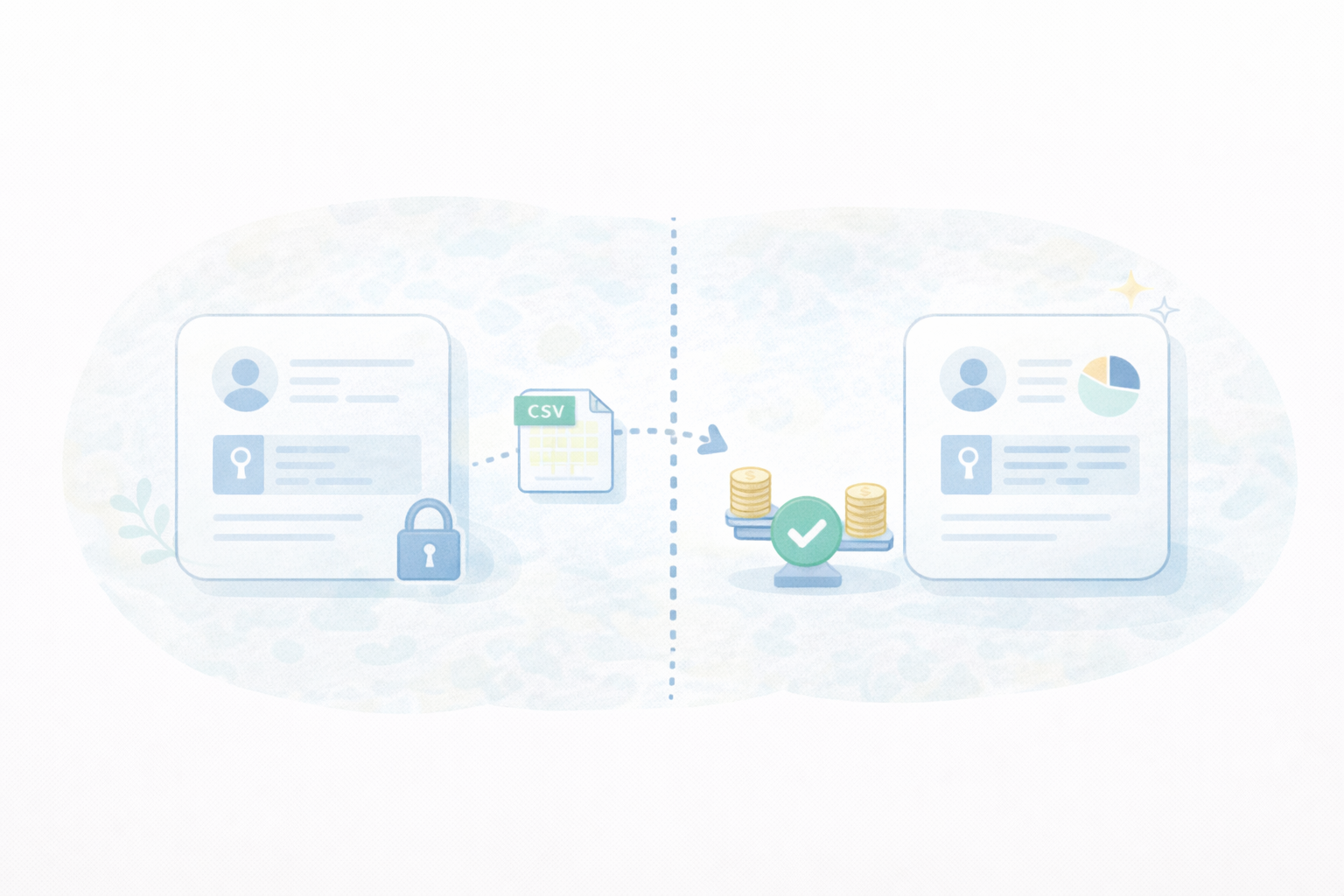 CSV移行のコツ（テキストなし図解）
