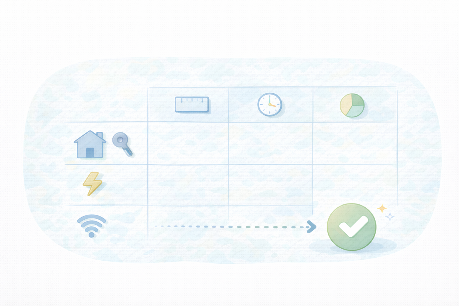 按分方法の早見表（テキストなし図解）