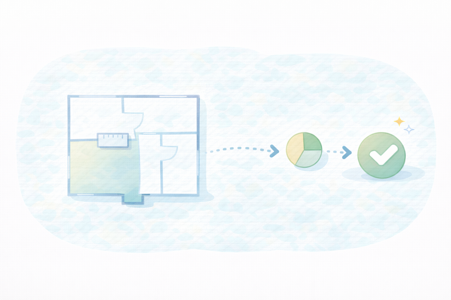 家賃の按分（テキストなし図解）